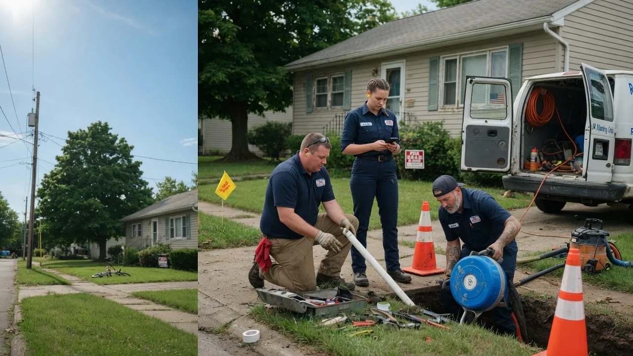 Sewer Line Repair in Zionsville, PA near me